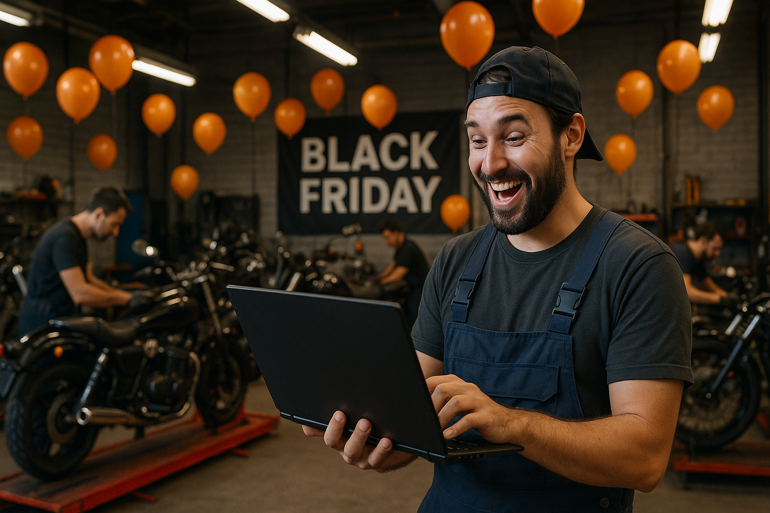 Black Friday para Oficinas de Moto: Como Comprar Peças Sem Cair em Ciladas (e Evitar Prejuízo)