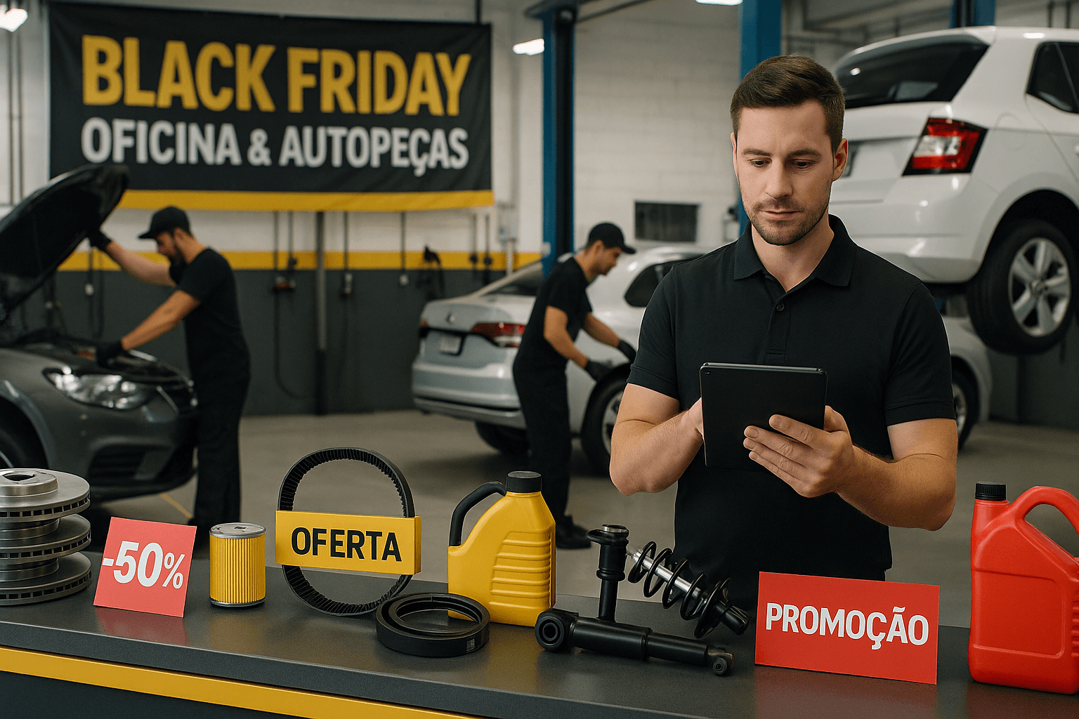 Como aproveitar o mês de novembro para sua oficina ou autopeça na Black Friday e impulsionar vendas